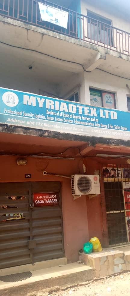 Myriadtex Company Ltd office exterior in Owerri